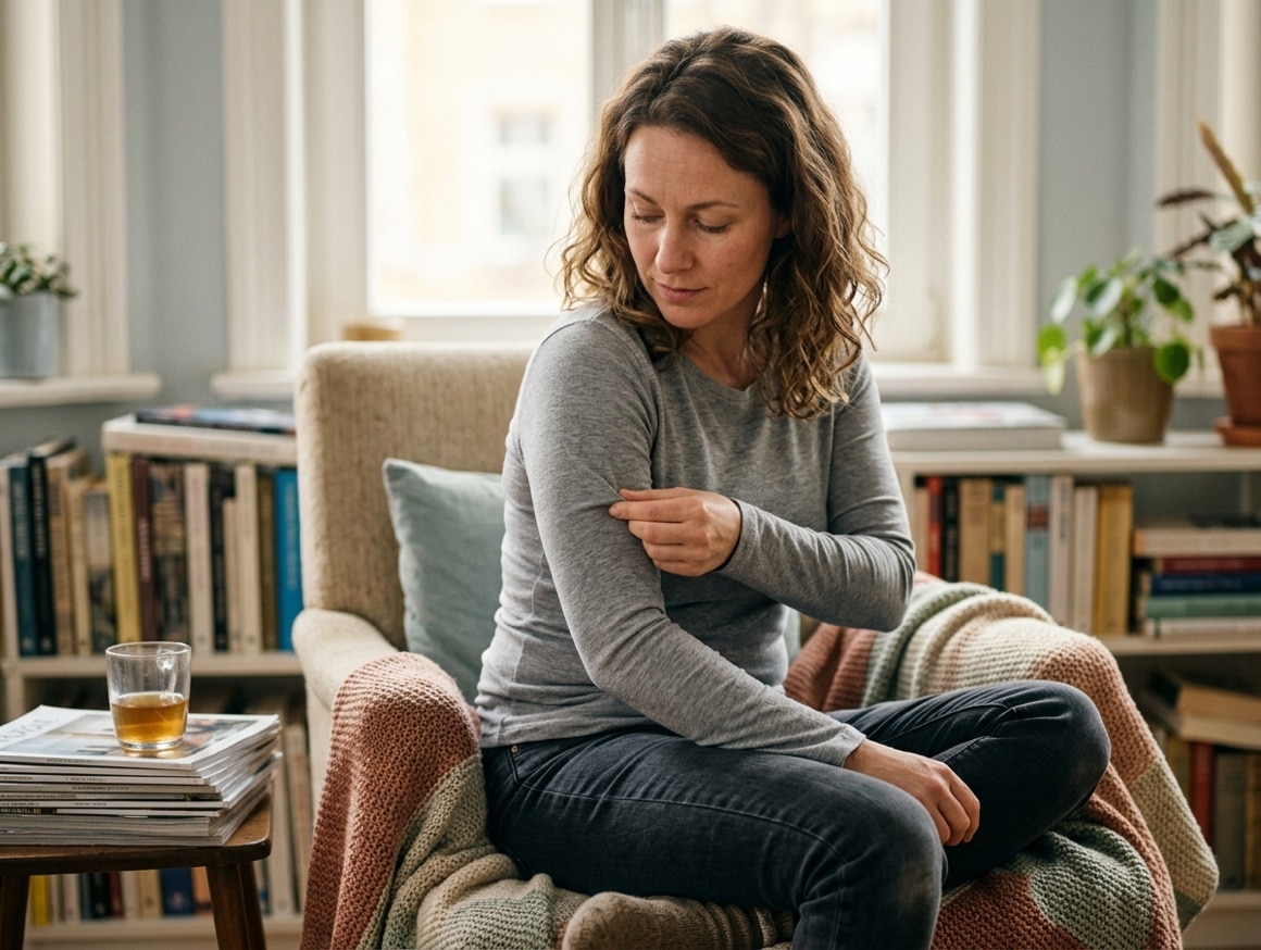 Herkenbare situatie vóór een arm liposuctie