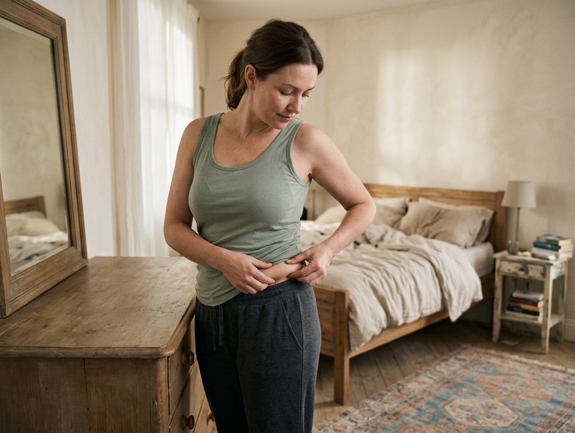 Herkenbare situatie vóór een body-jet™ liposuctie